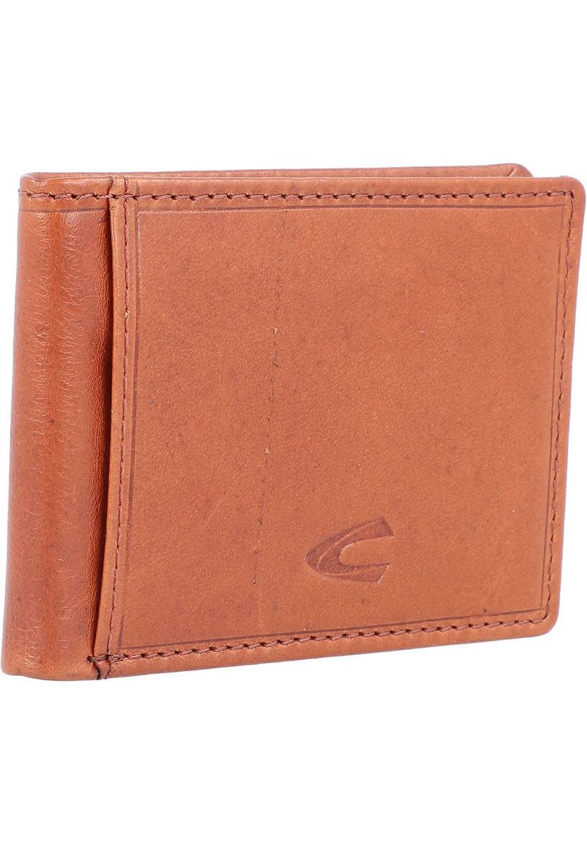 camel active Scheintasche, Rindsleder, RFID-Schutz, für Herren, braun, 99