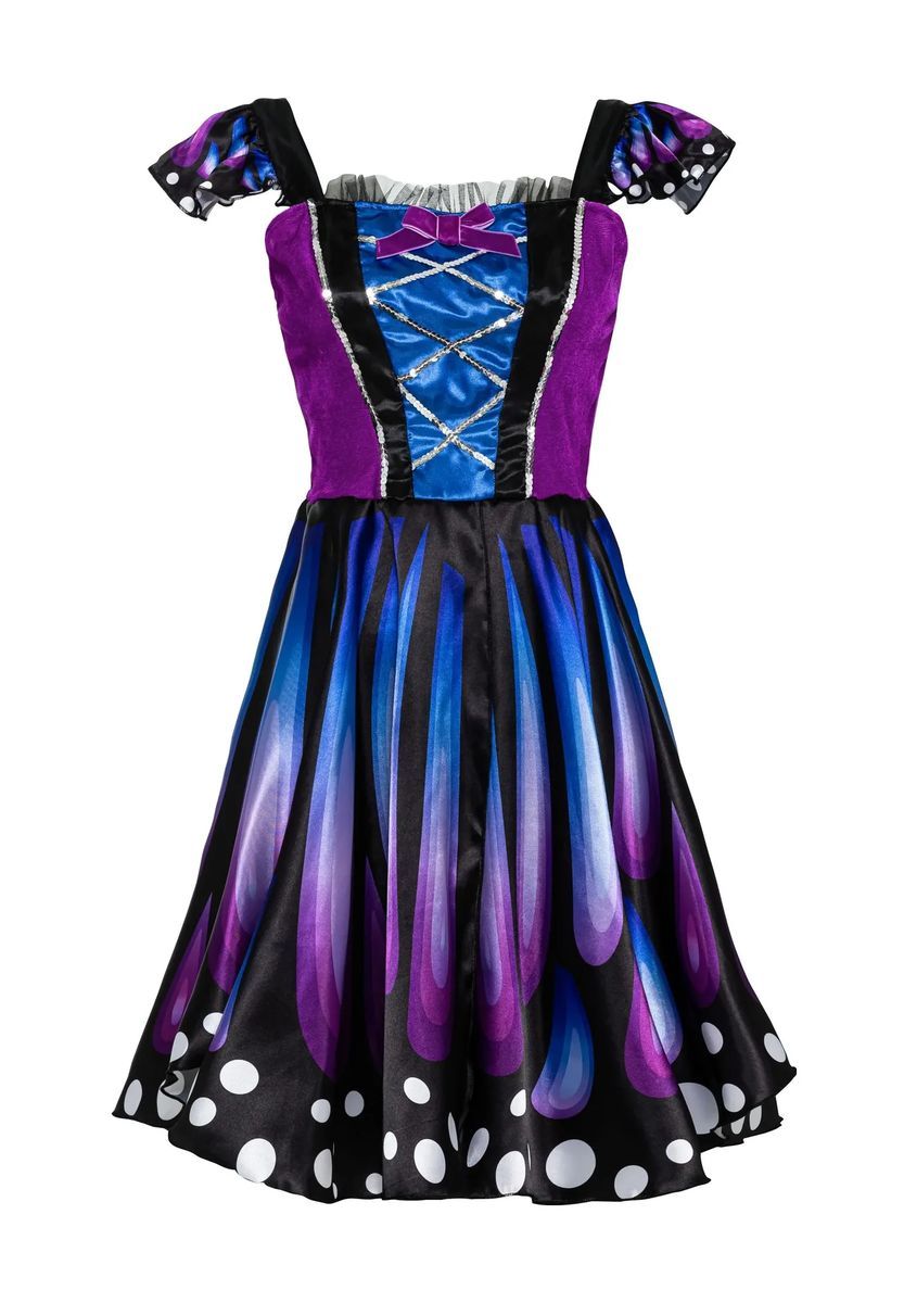 Schmetterling Kostüm Kleid mit Punkten