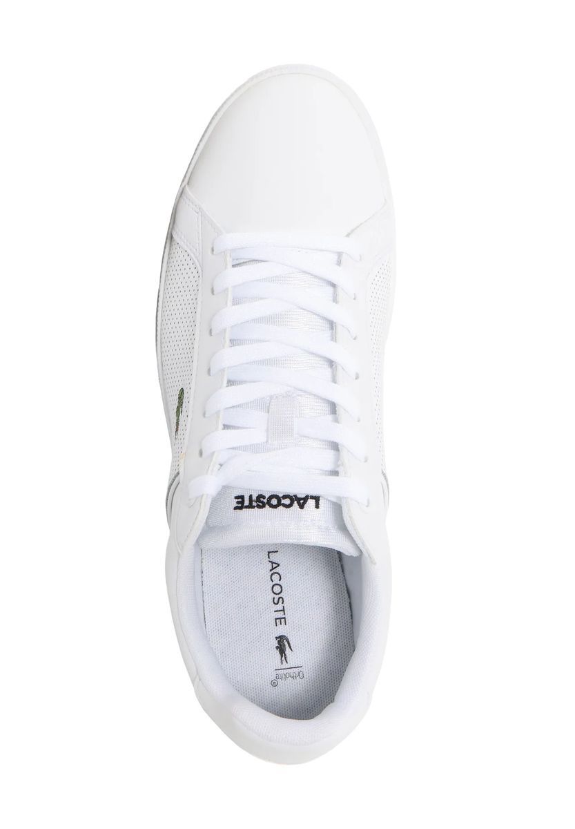 Weißer minimalistischer Leder-Sneaker