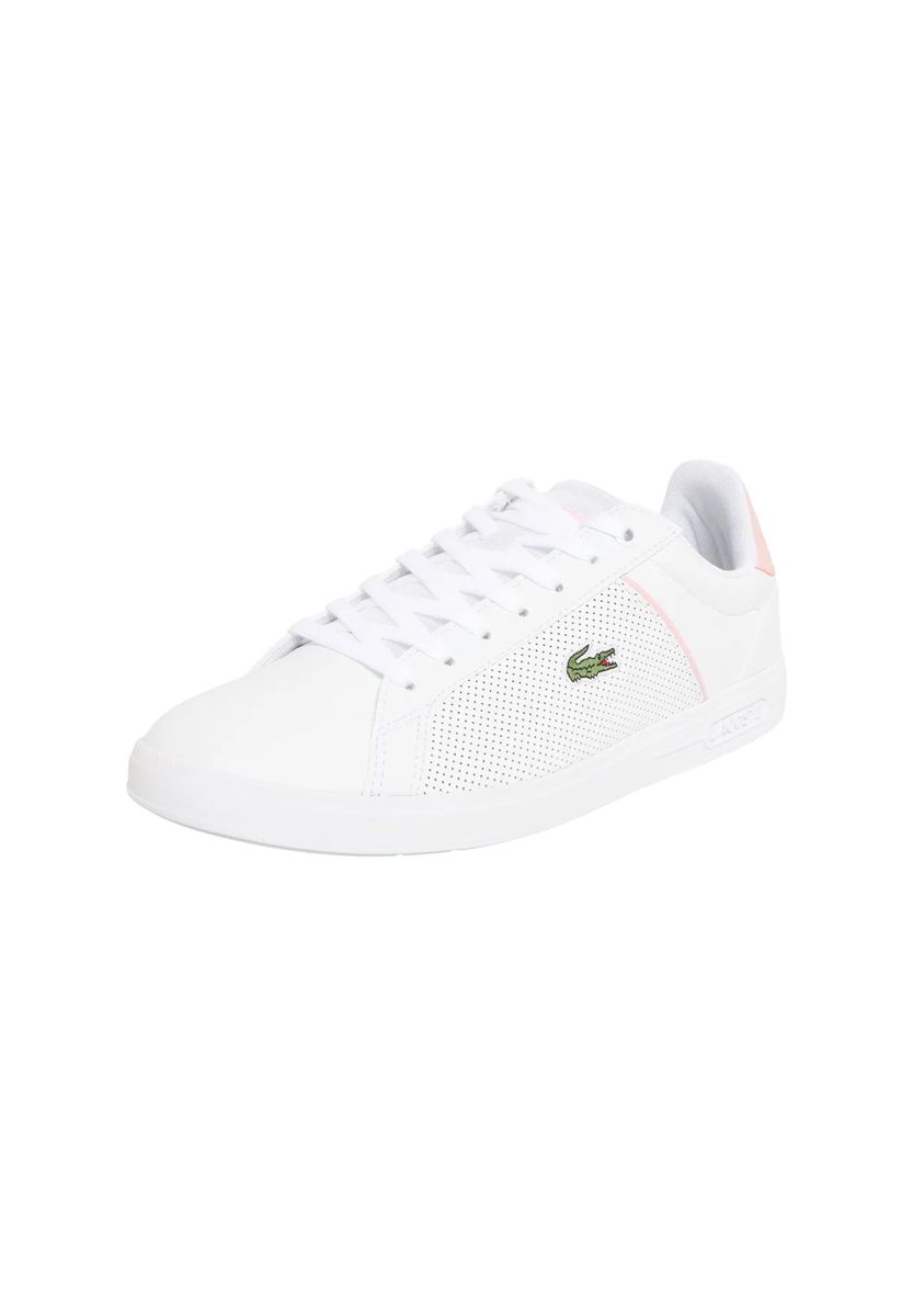 Lacoste weiße Leder Court Sneakers