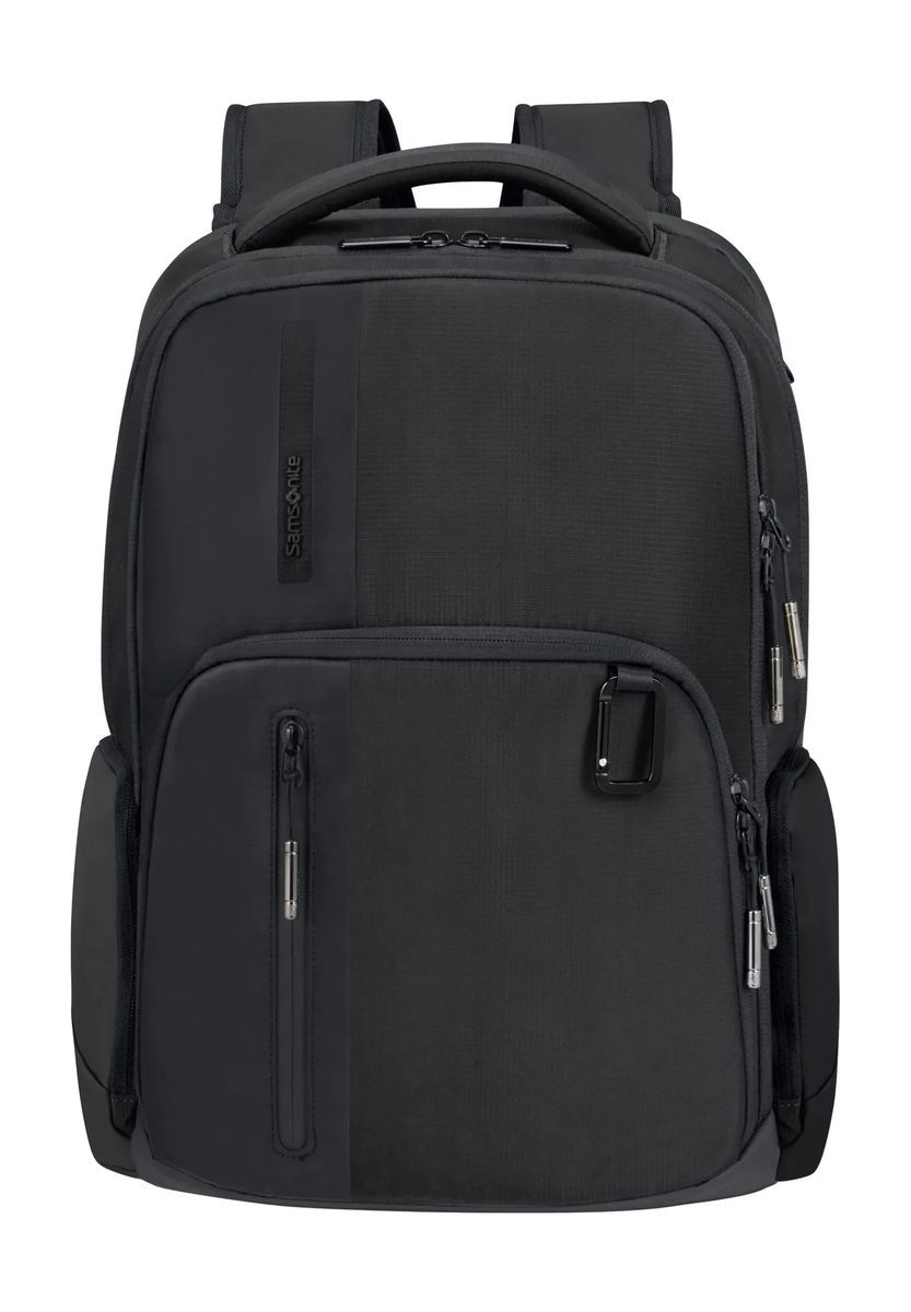 Eleganter schwarzer Laptop-Rucksack für Business