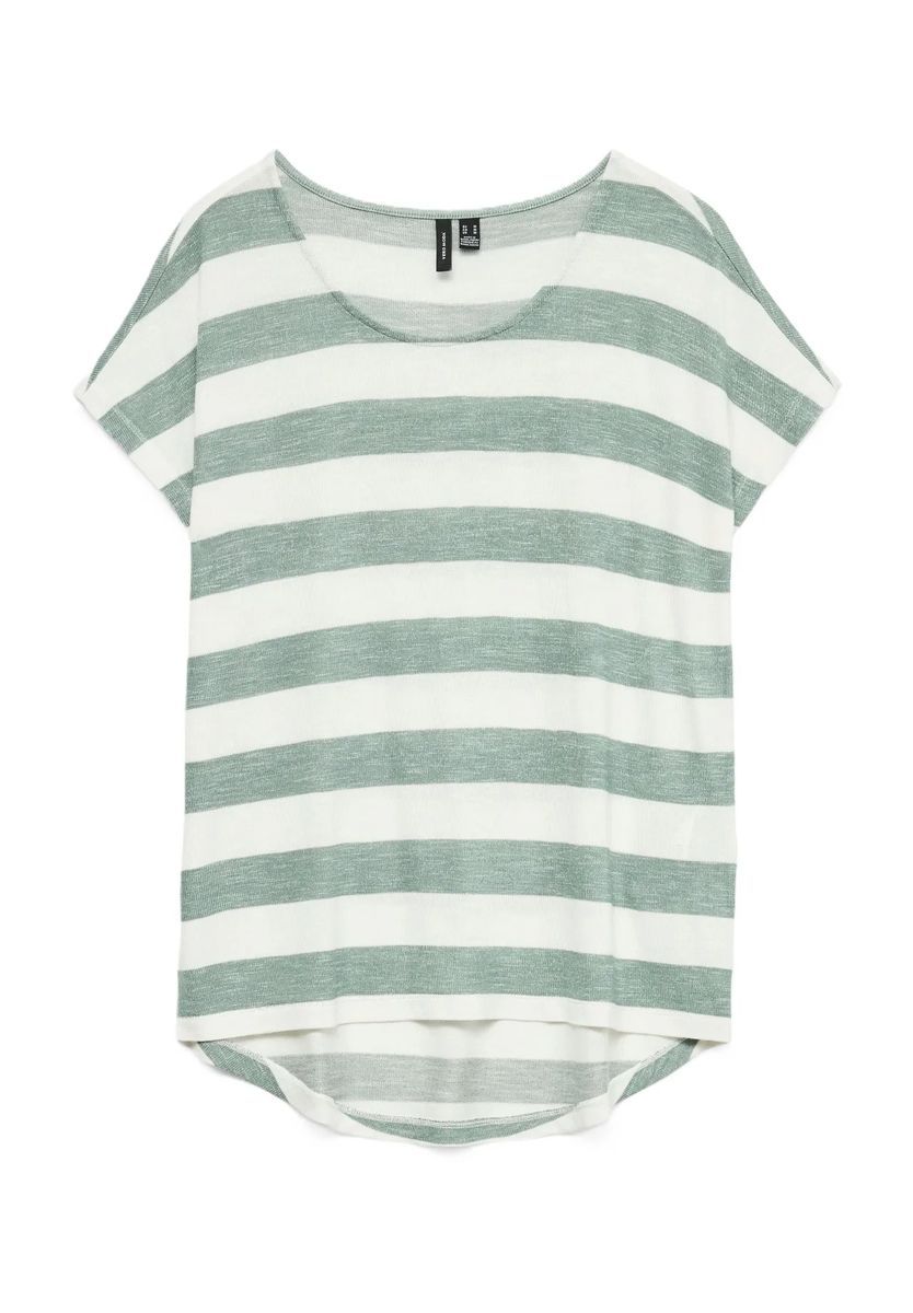 Gestreiftes T-Shirt mit lockerer Passform