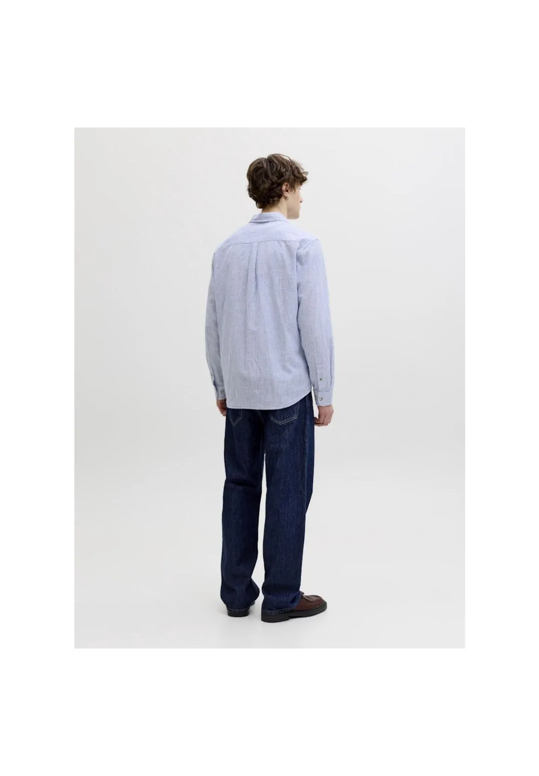 ORIGINALS by JACK & JONES Freizeithemd, Langarm, Kent, für Herren, blau, L