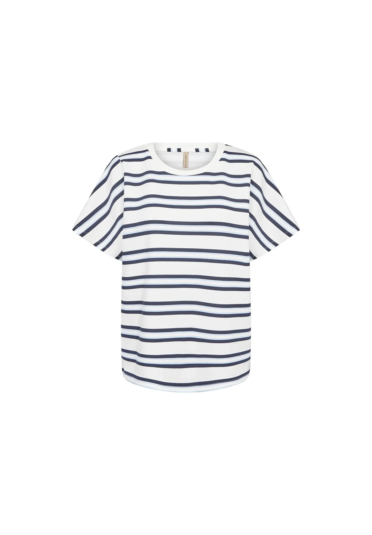 Gestreiftes Kurzarm-T-Shirt