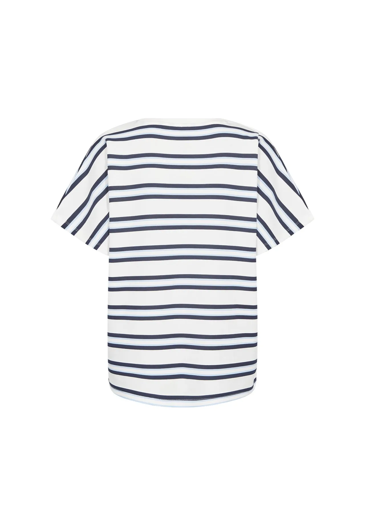 Gestreiftes Kurzarm-T-Shirt