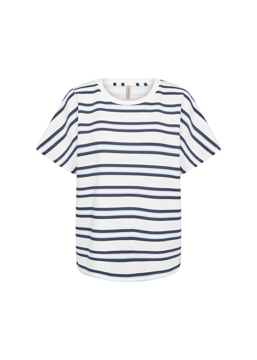Gestreiftes Kurzarm-T-Shirt
