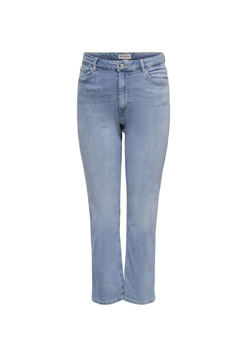 Gerade Jeans mit Hohem Bund