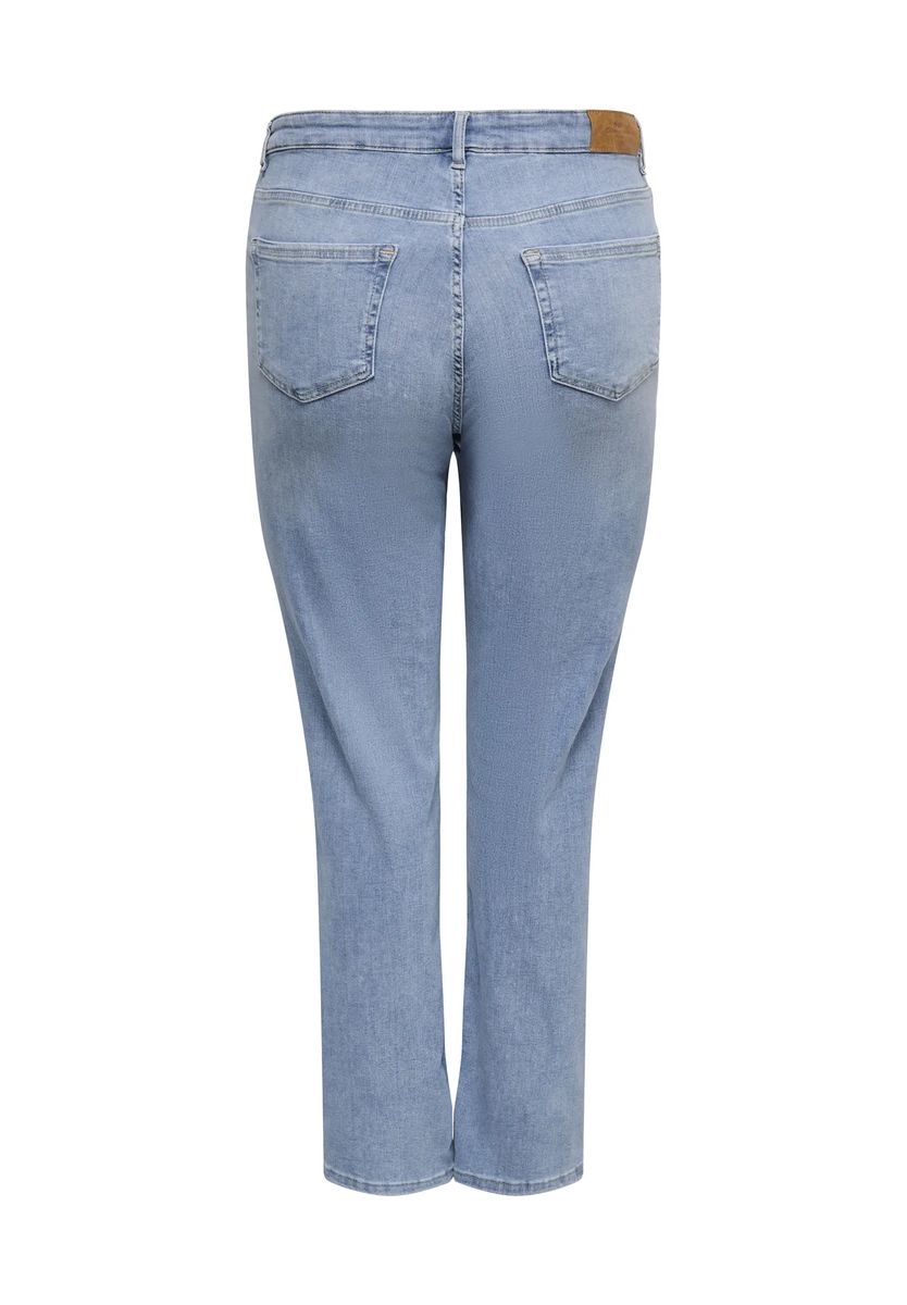 Gerade Jeans mit Hohem Bund