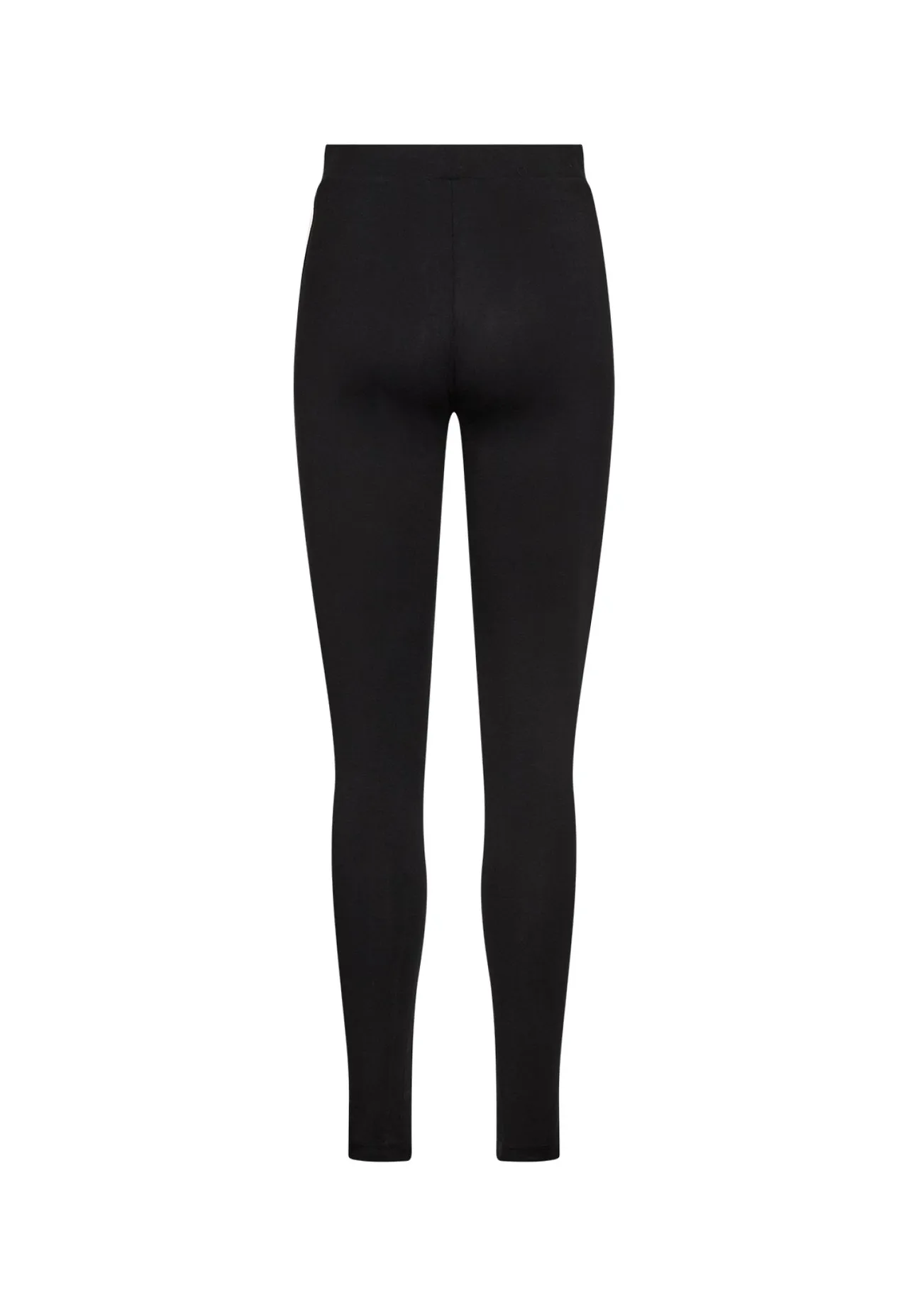 Klassische schwarze Leggings in voller Länge