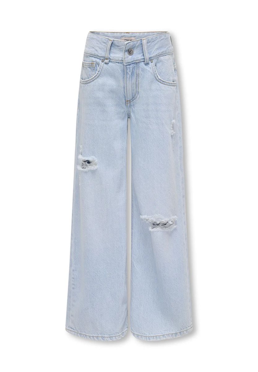 ONLY® Jeans, Wide Fit, für Kinder, blau, 140