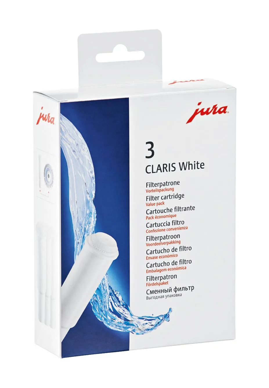 jura® Filterpatrone, CLARIS, Dreierpack