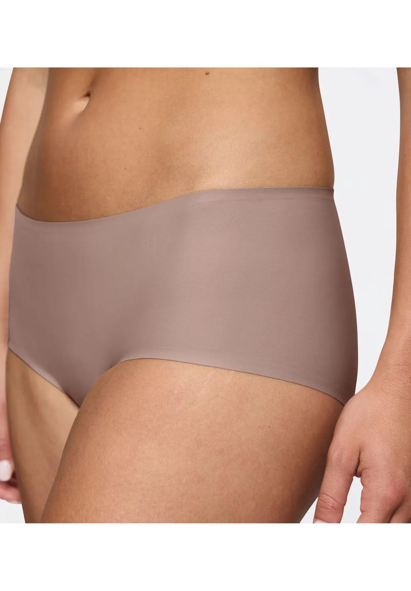 TRIUMPH Body Make-Up Illusion Midislip, Mikrofaser, nahtlos, für Damen, braun, 36