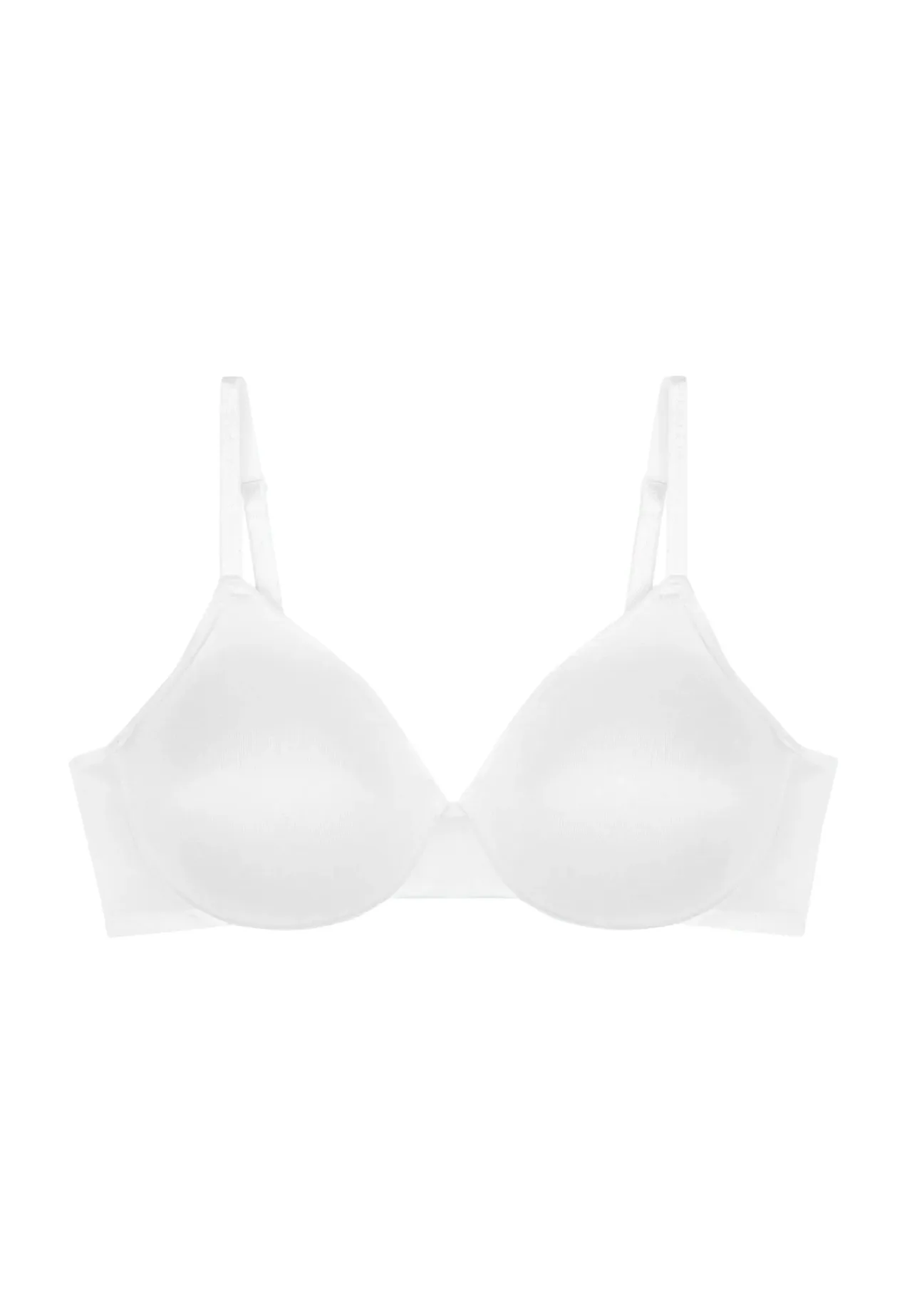 TRIUMPH Schalen-BH "Soft Sensation", atmungsaktiv, Softträger, für Damen, weiß, 75B