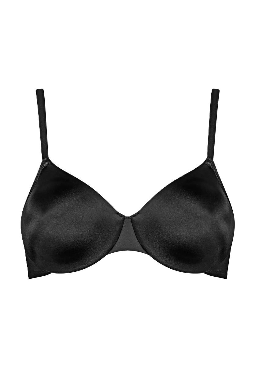 TRIUMPH Schalen-BH "Soft Sensation", atmungsaktiv, Softträger, für Damen, schwarz, 75B
