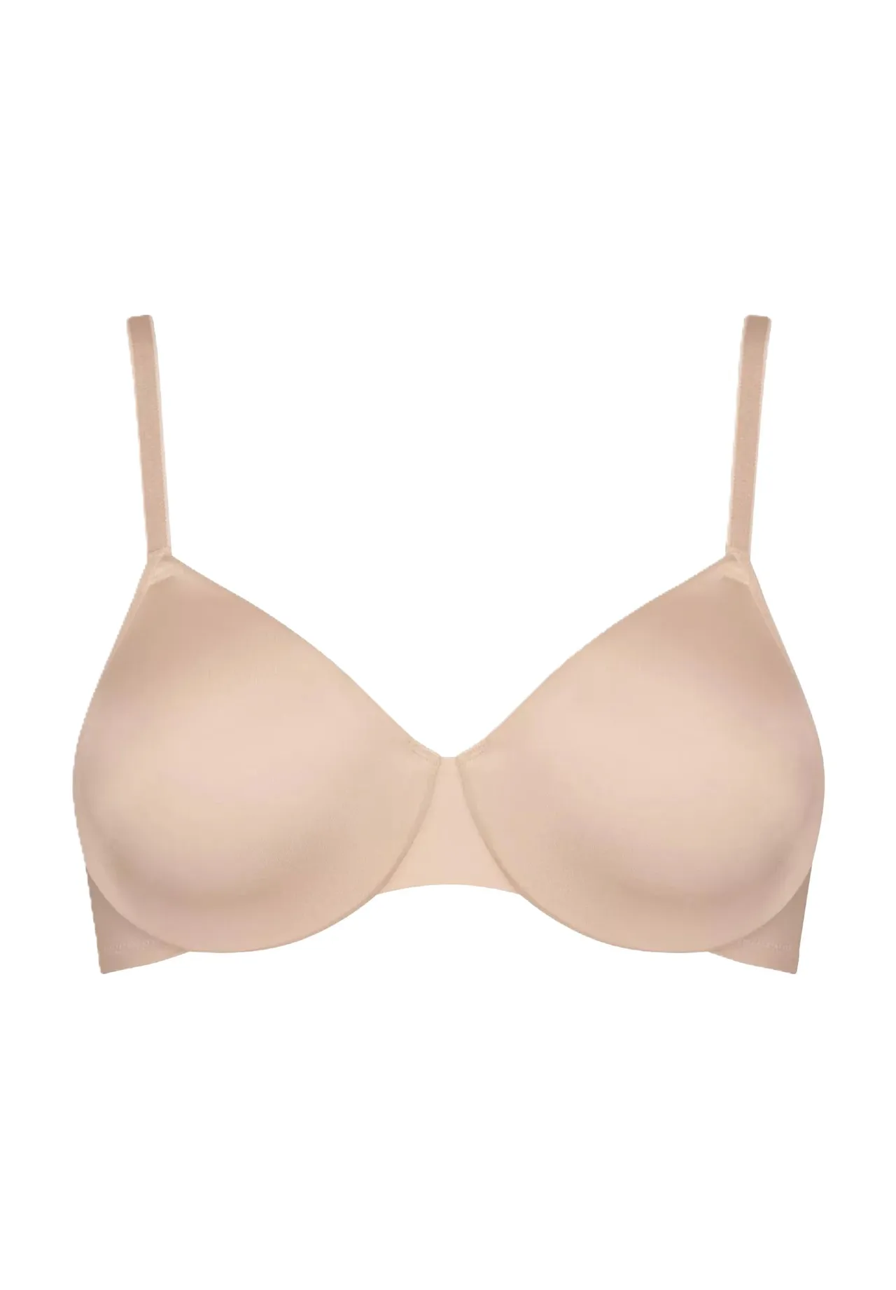 TRIUMPH Schalen-BH "Soft Sensation", atmungsaktiv, Softträger, für Damen, beige, 75A