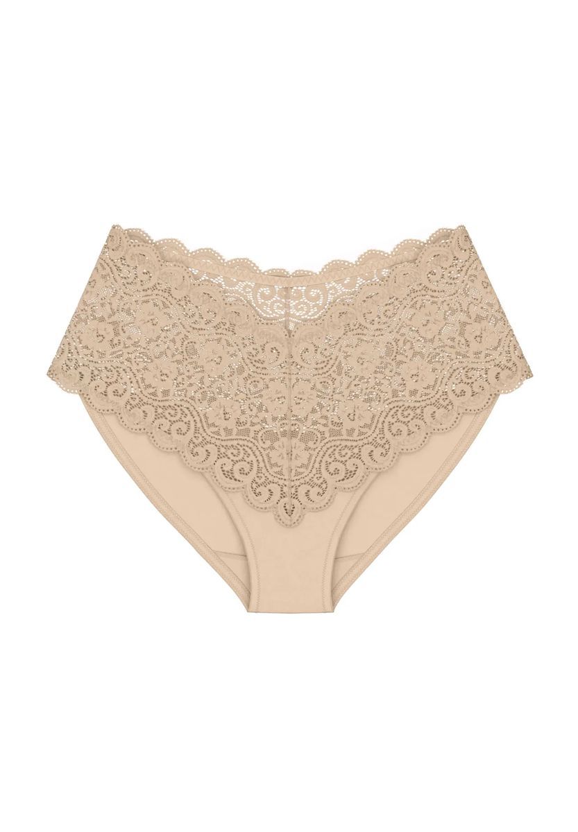 Taillenslip mit Spitzendetail