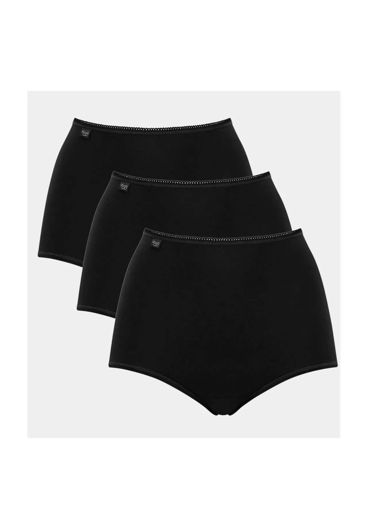Klassische Baumwoll-Maxi-Slips 3er-Pack