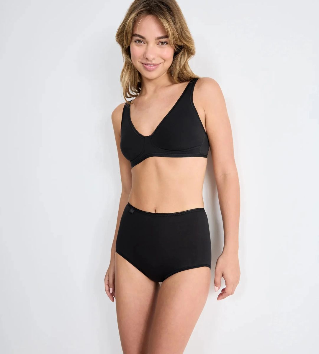 Klassische Baumwoll-Maxi-Slips 3er-Pack
