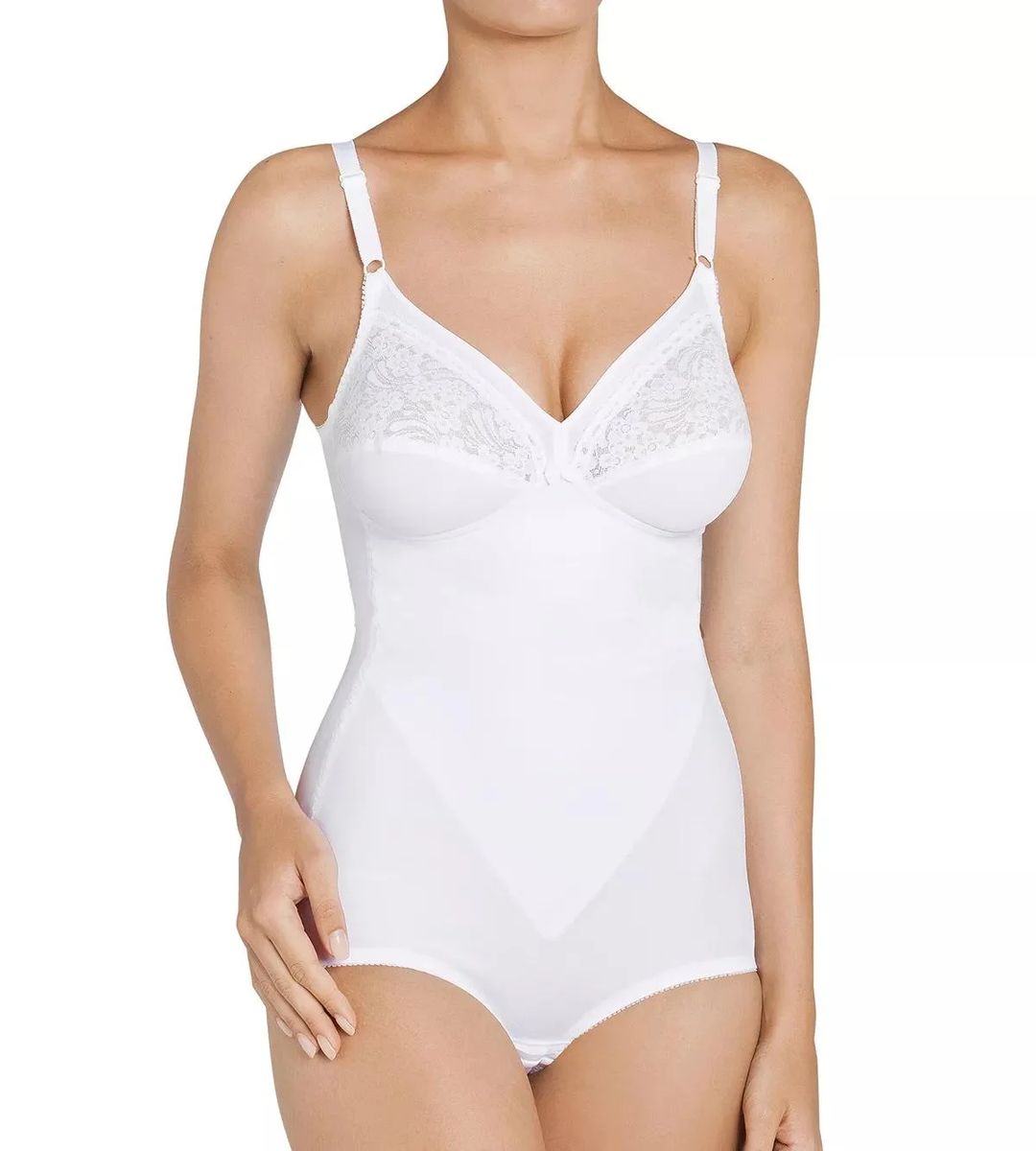 Shapewear Body mit Spitzendetail