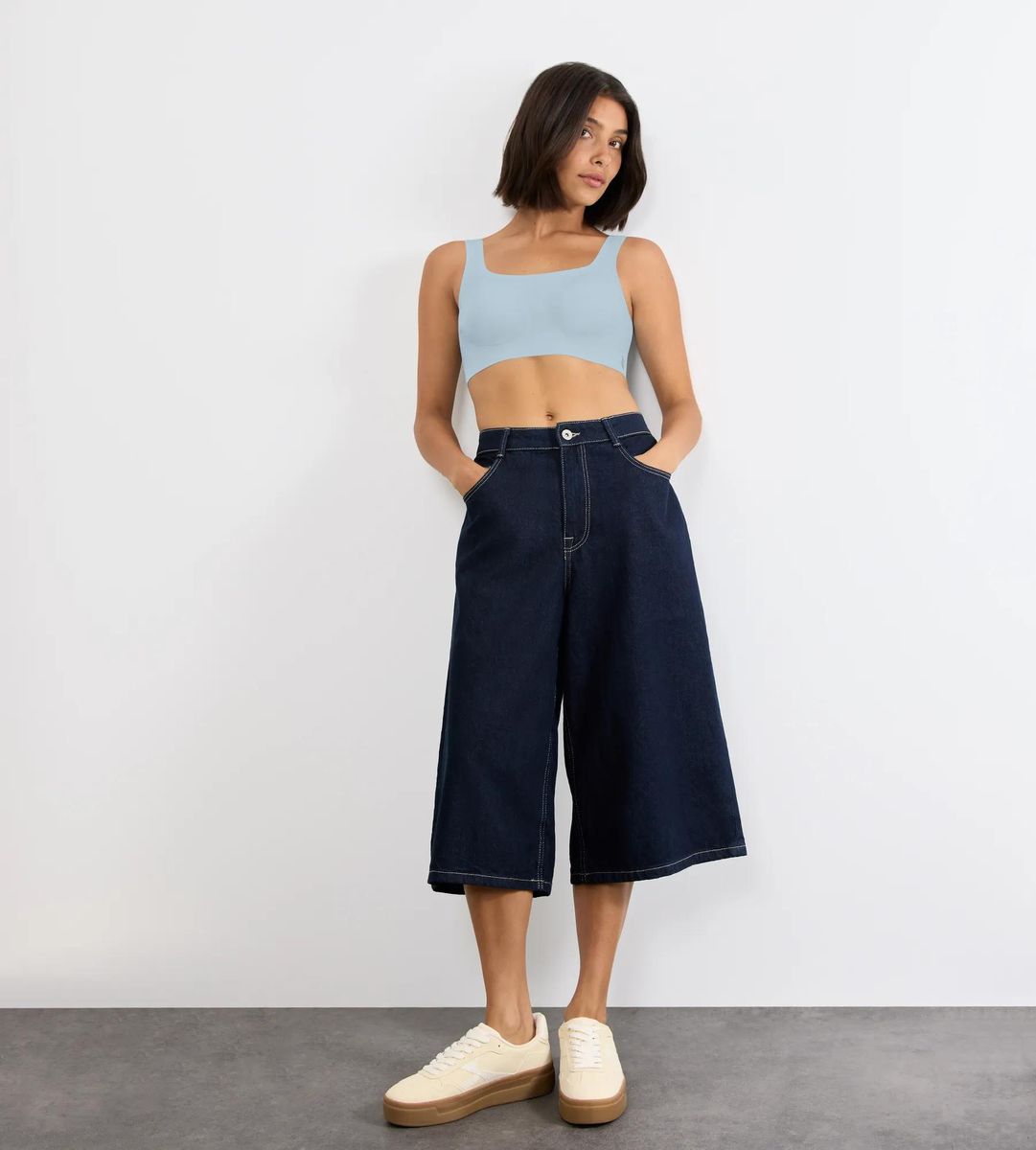 Nahtloses, bequemes Bustier-BH-Top