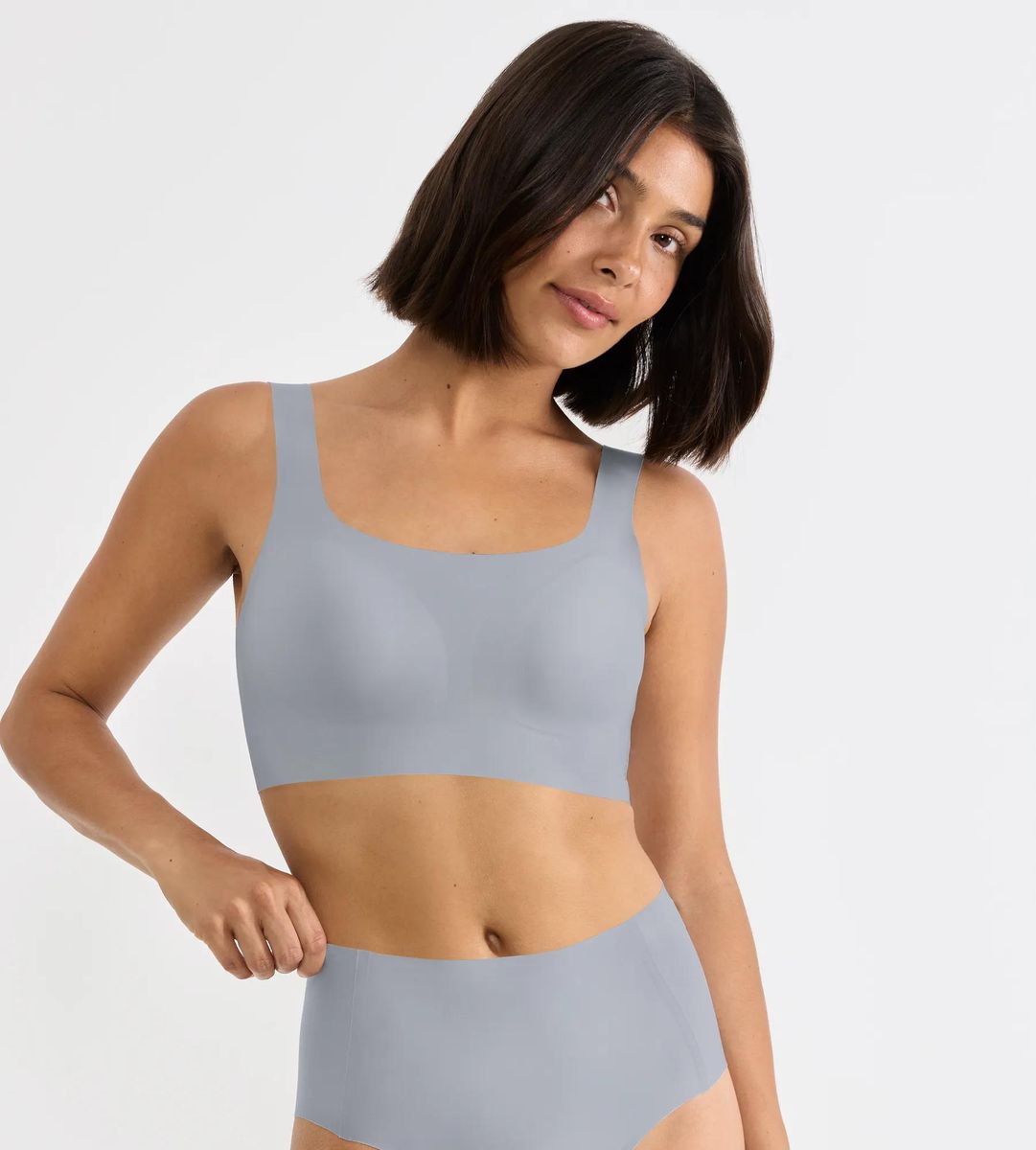Nahtloses Komfort-Bralette mit herausnehmbaren Pads