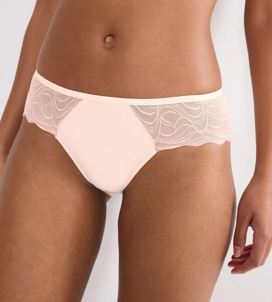 Zarte Hipster-Hose mit Spitzendetails