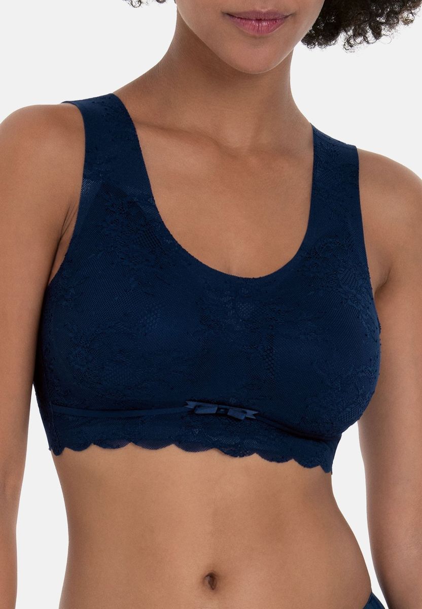 Spitzen-Bralette mit Schleifendetail