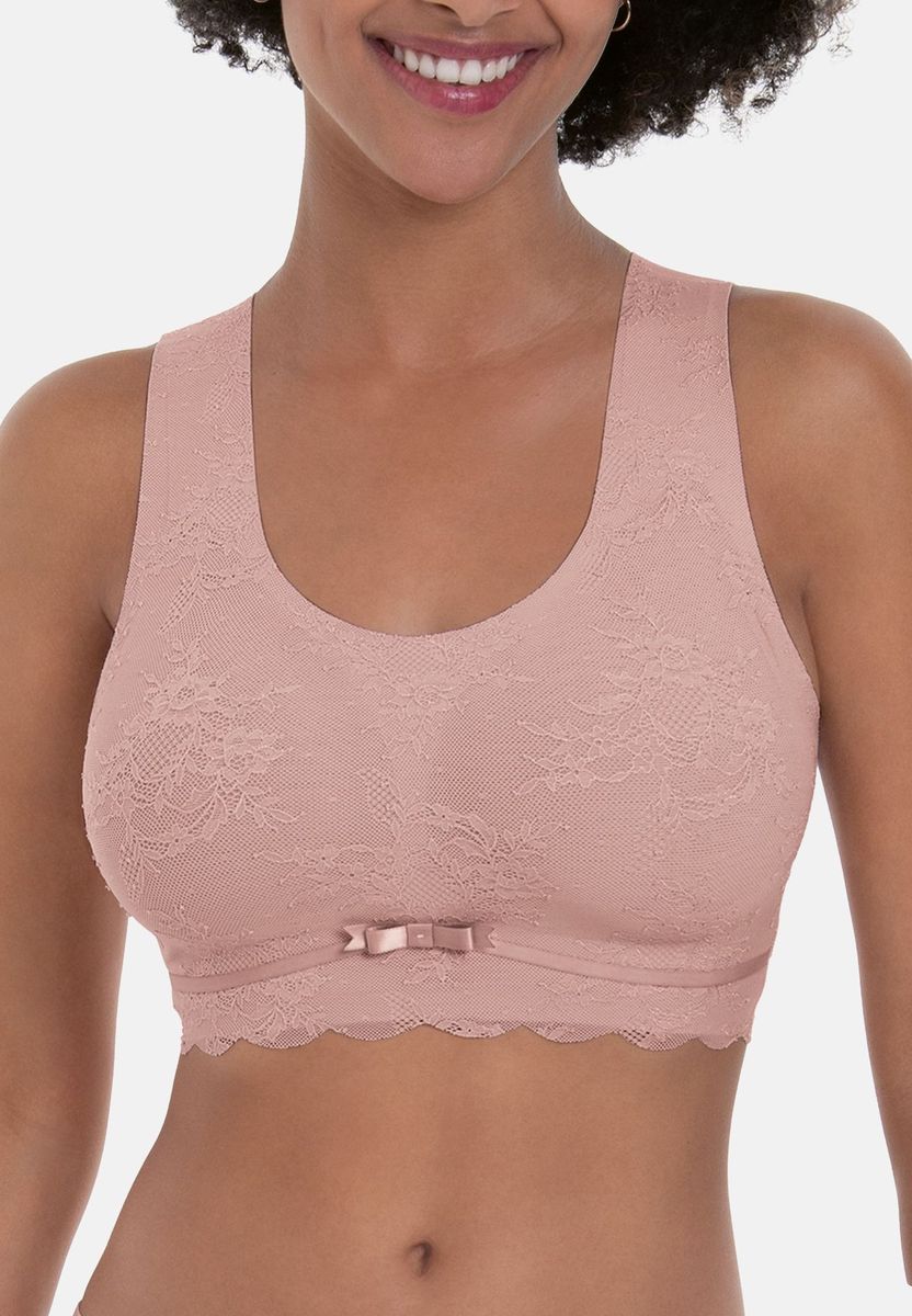 Spitzen-Bralette mit Schleifendetail