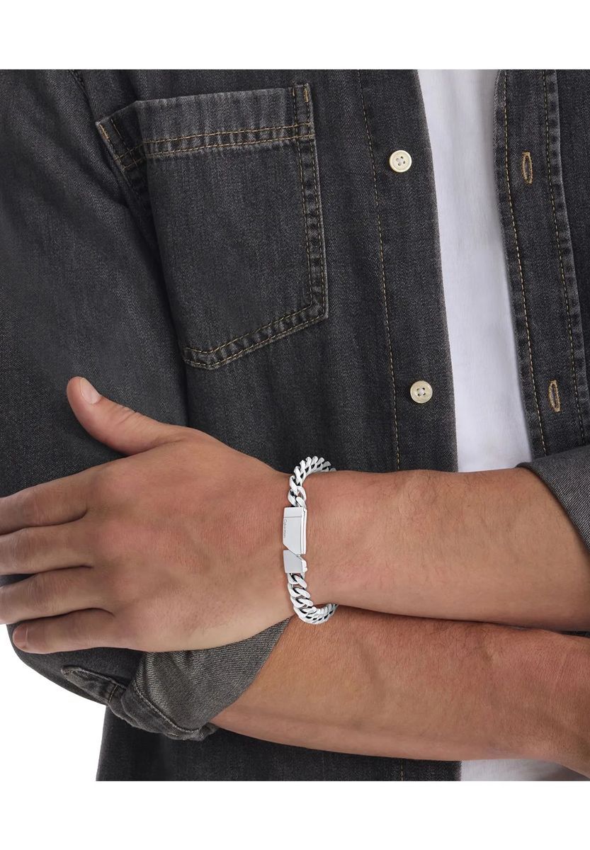 Edelstahl-Kettenarmband