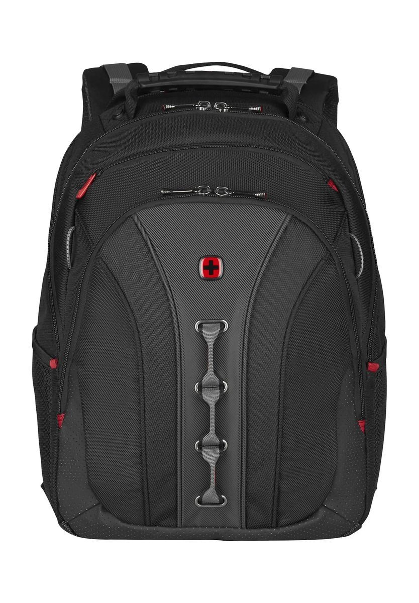 Vielseitiger schwarzer Business Rucksack mit Organizer