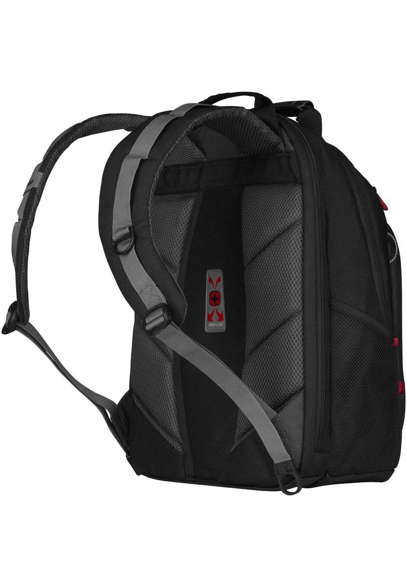 Vielseitiger schwarzer Business Rucksack mit Organizer