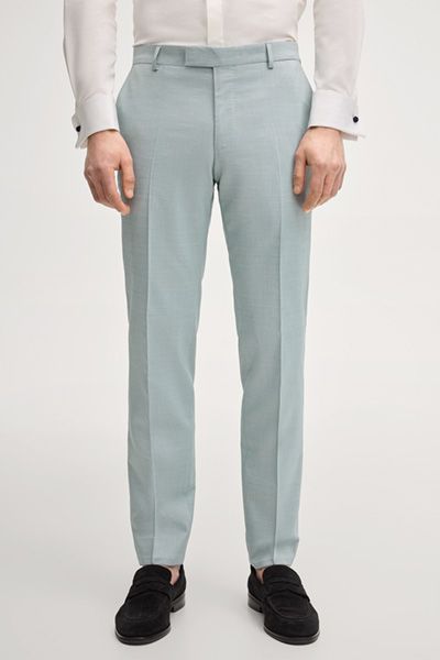 Hochzeit Baukasten Anzughose Blayr in Salbei