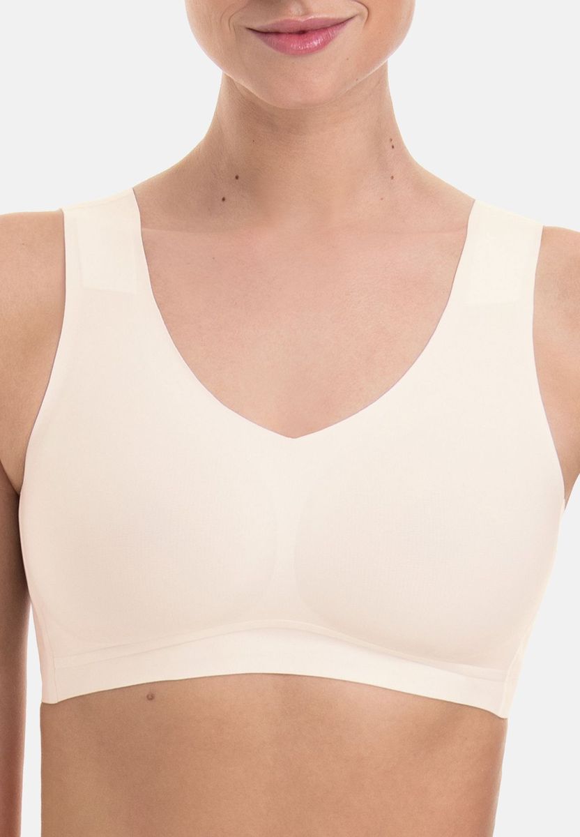 Nahtloses Komfort-Bralette mit herausnehmbaren Polstern