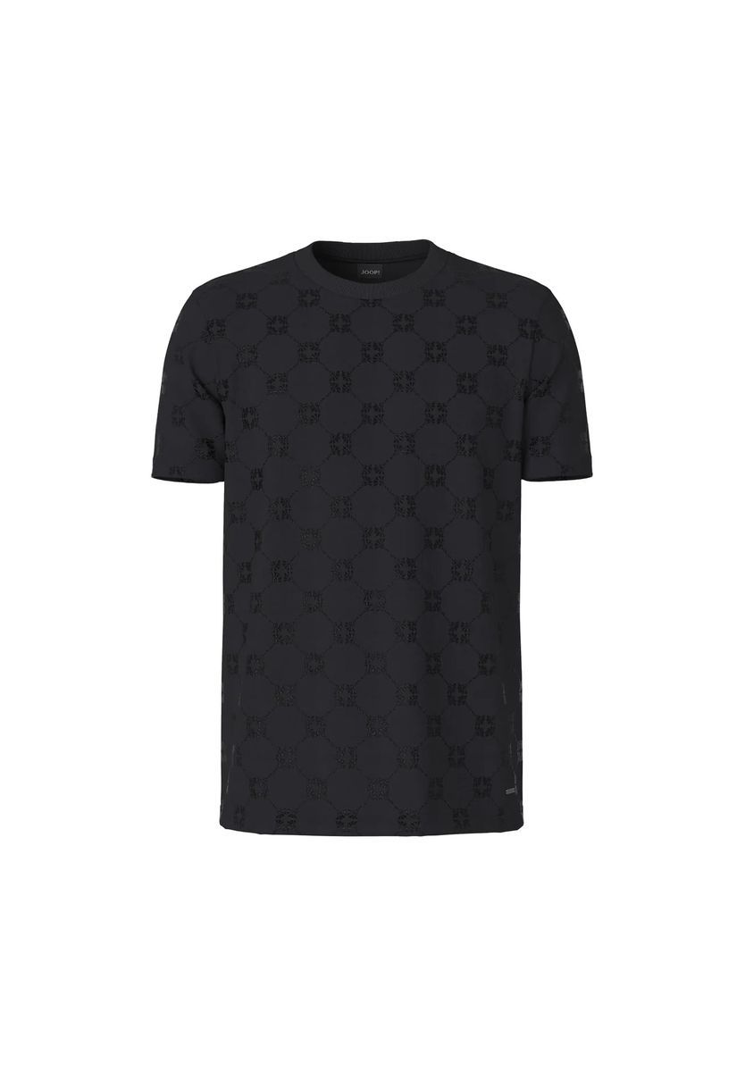 Klassisches T-Shirt mit Allover-Logo-Print