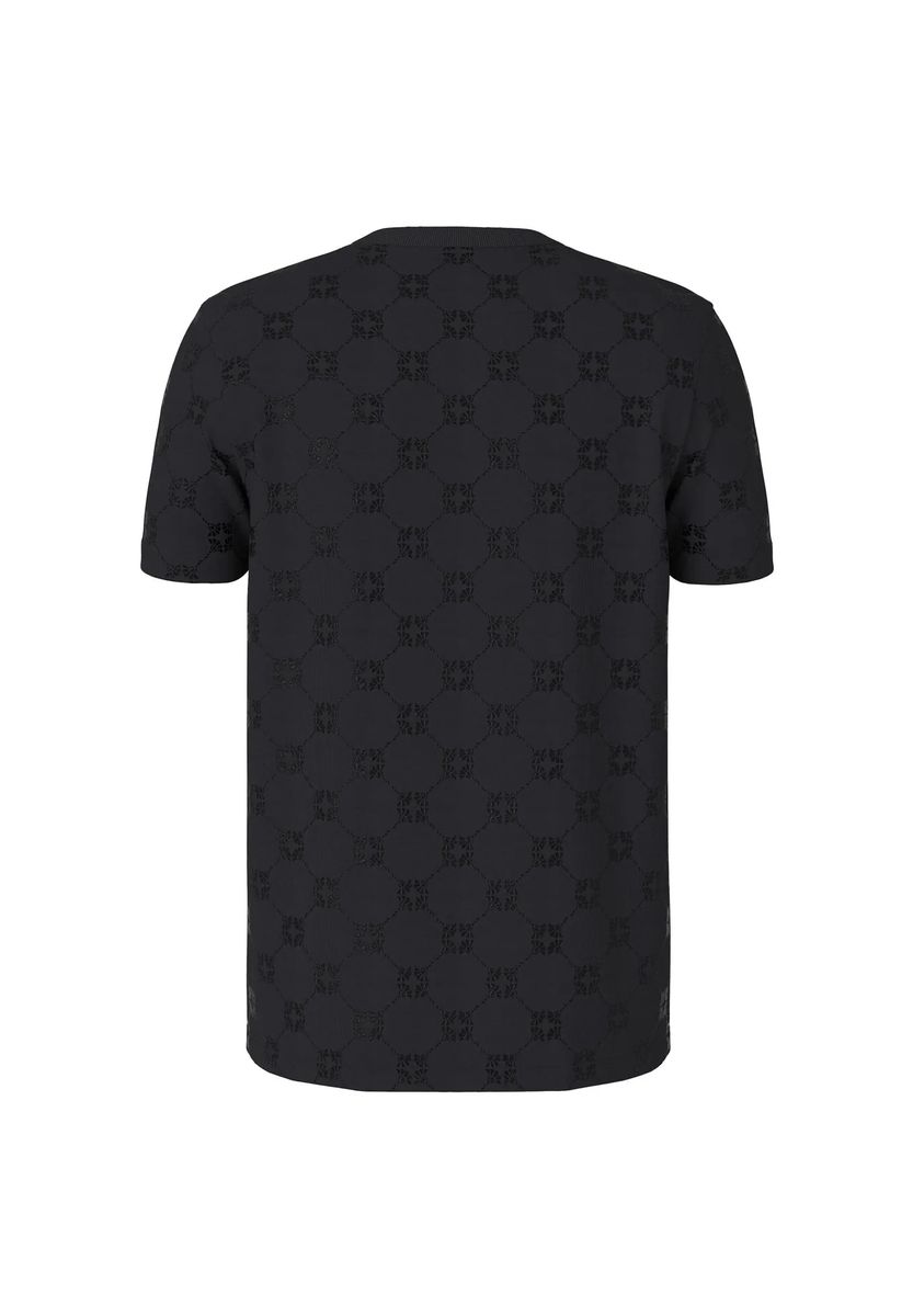 Klassisches T-Shirt mit Allover-Logo-Print