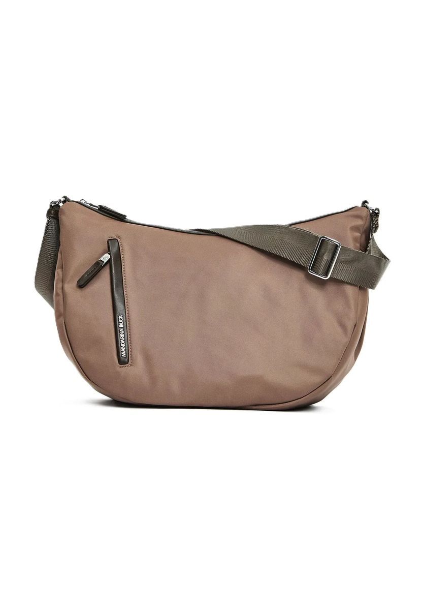 Lässige Nylon Schultertasche mit Gurt