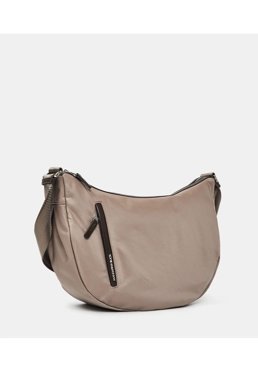 Lässige Nylon Schultertasche mit Gurt