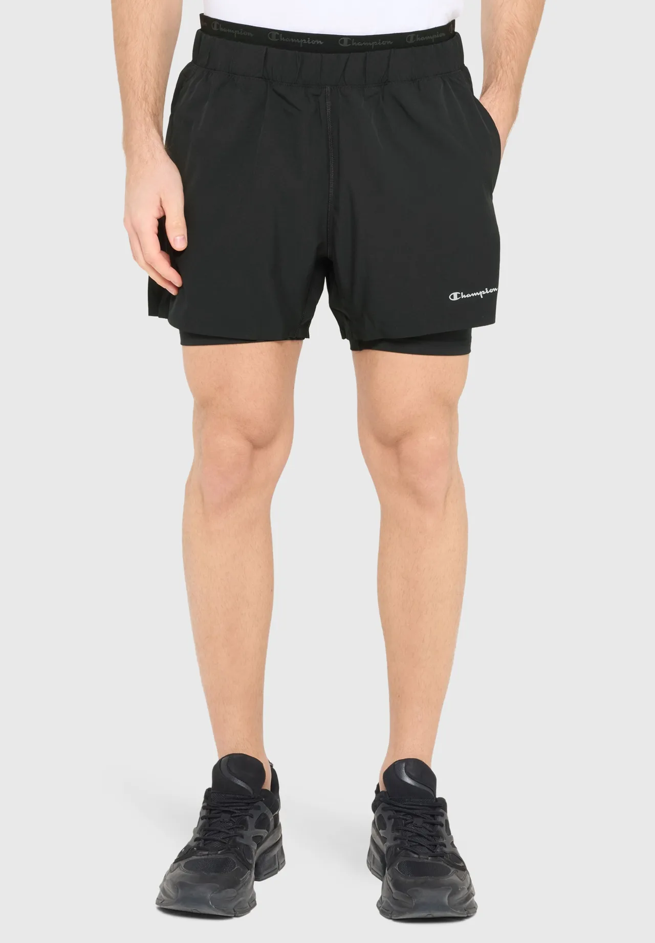 Herren Reflektierende Sportliche Laufshorts