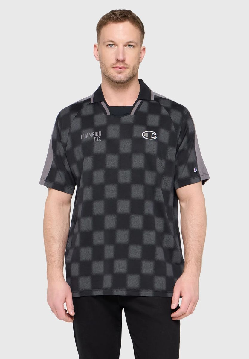 Champion Sport Heritage Kariertes Poloshirt