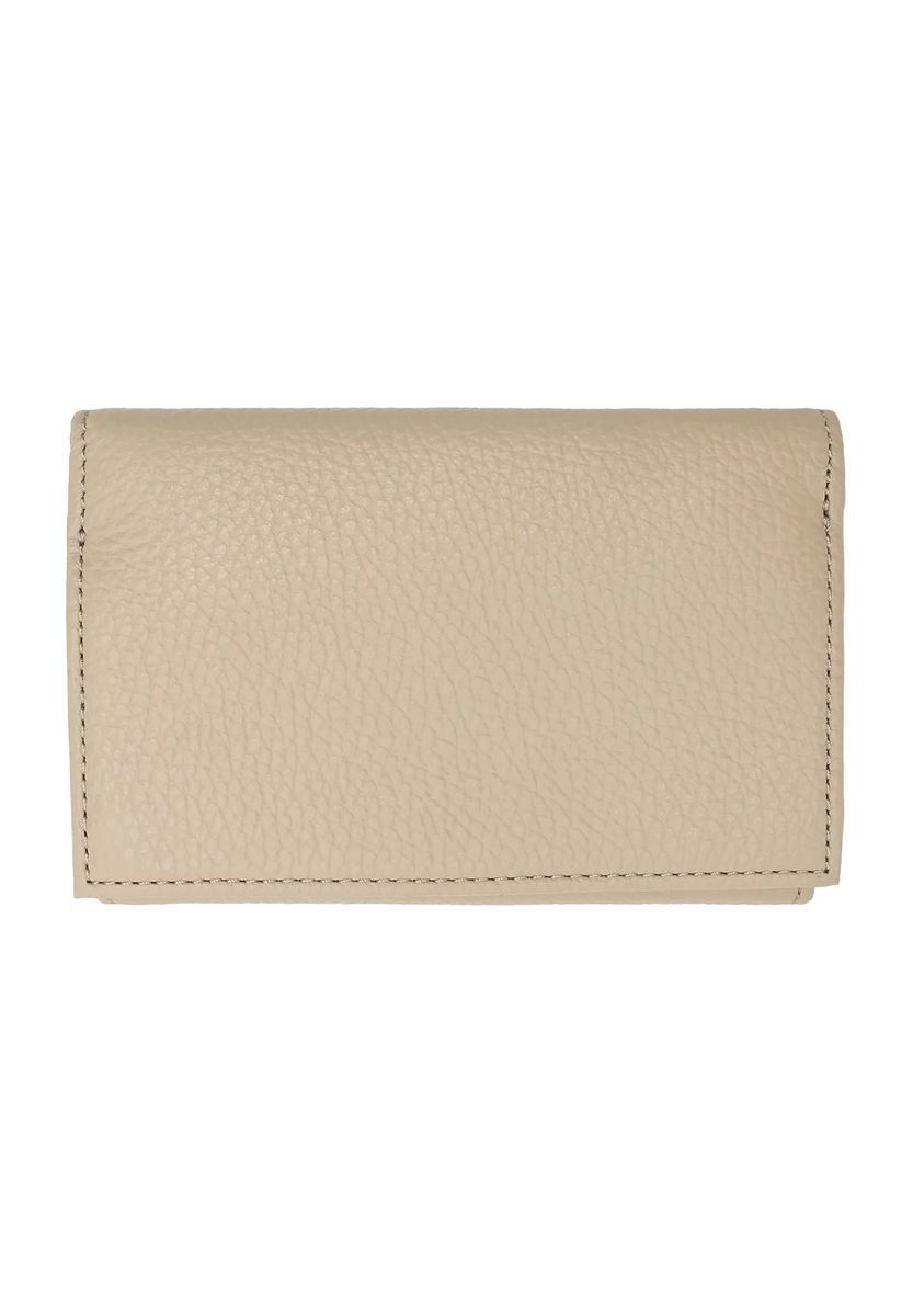 COCCINELLE Brieftasche, Leder, Emblem, für Damen, beige, 99