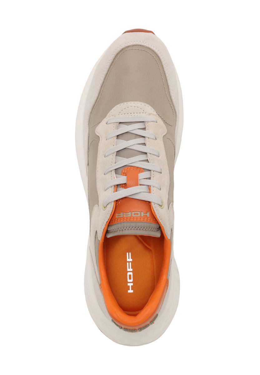 Moderner Panel-Sneaker mit Kontrast-Ferse