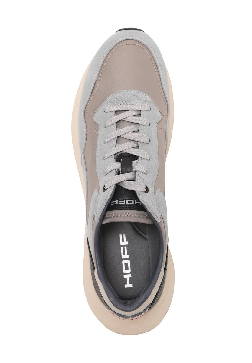 HOFF Sneaker City Mkii, Leder, für Herren, grau, 44