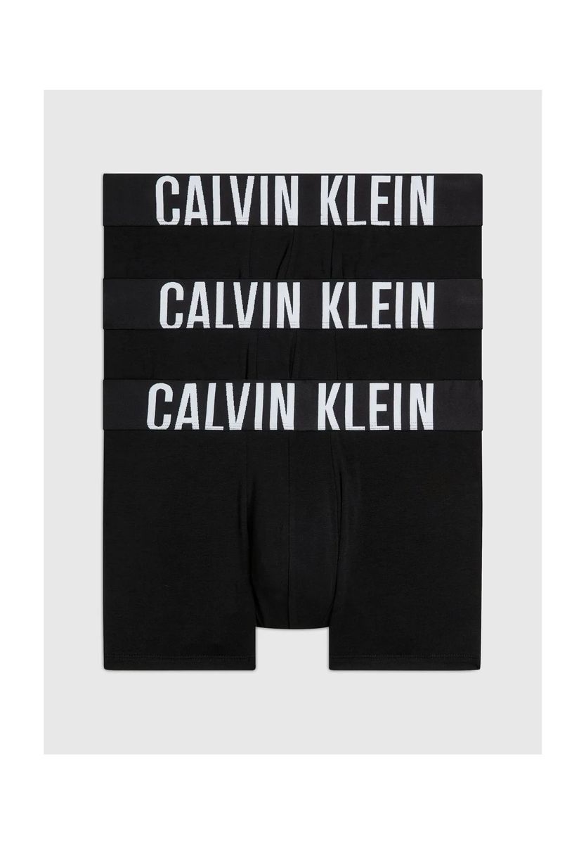 Herren-Boxershorts Schwarz im 3er-Pack