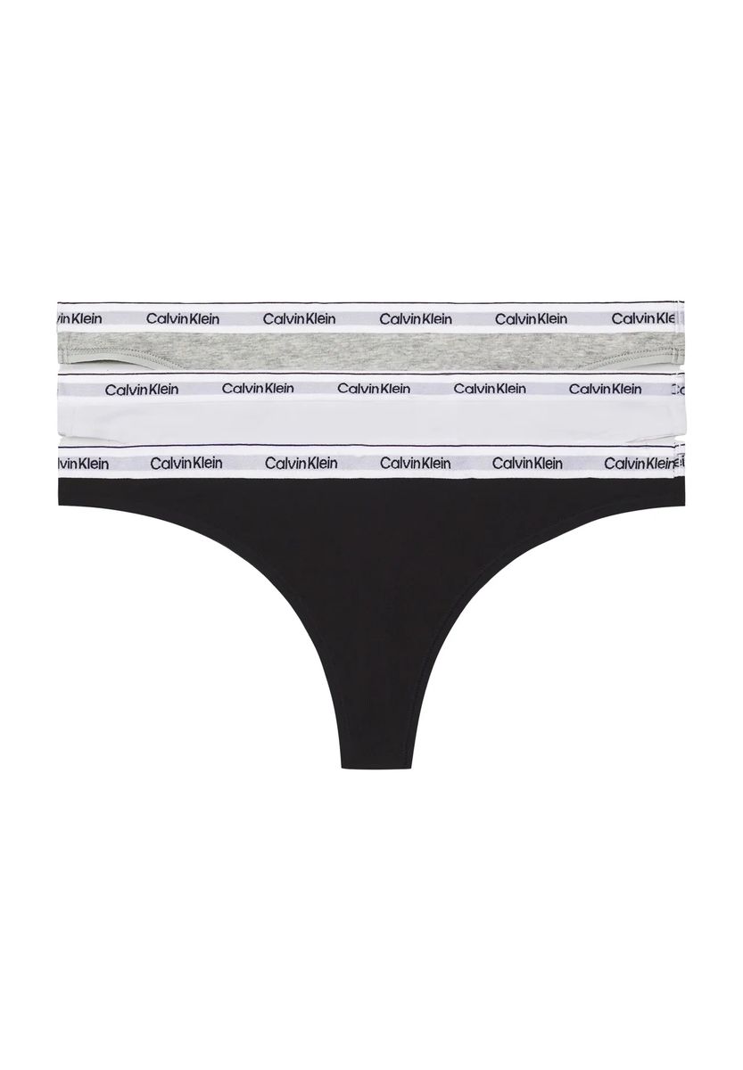 Moderne Logo String Slips 3er-Pack