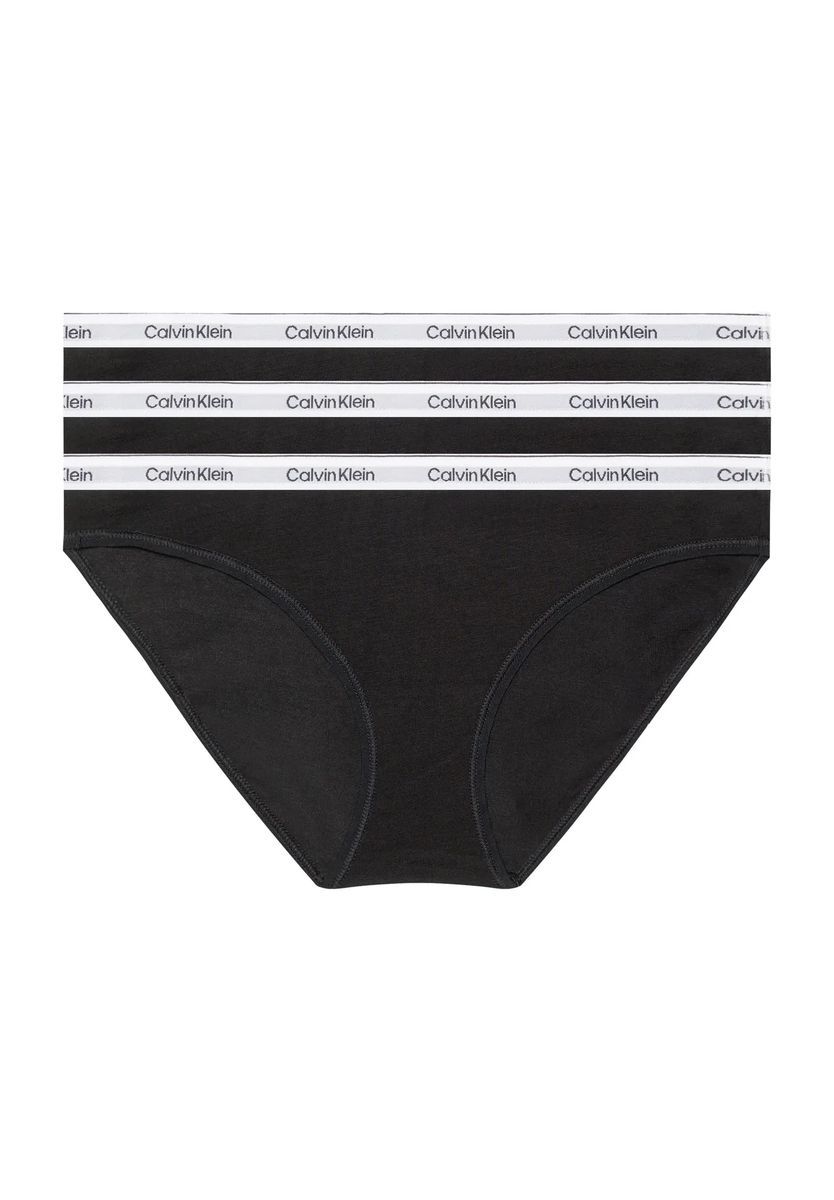 Klassische Slips mit Logo-Bund, 3er-Pack