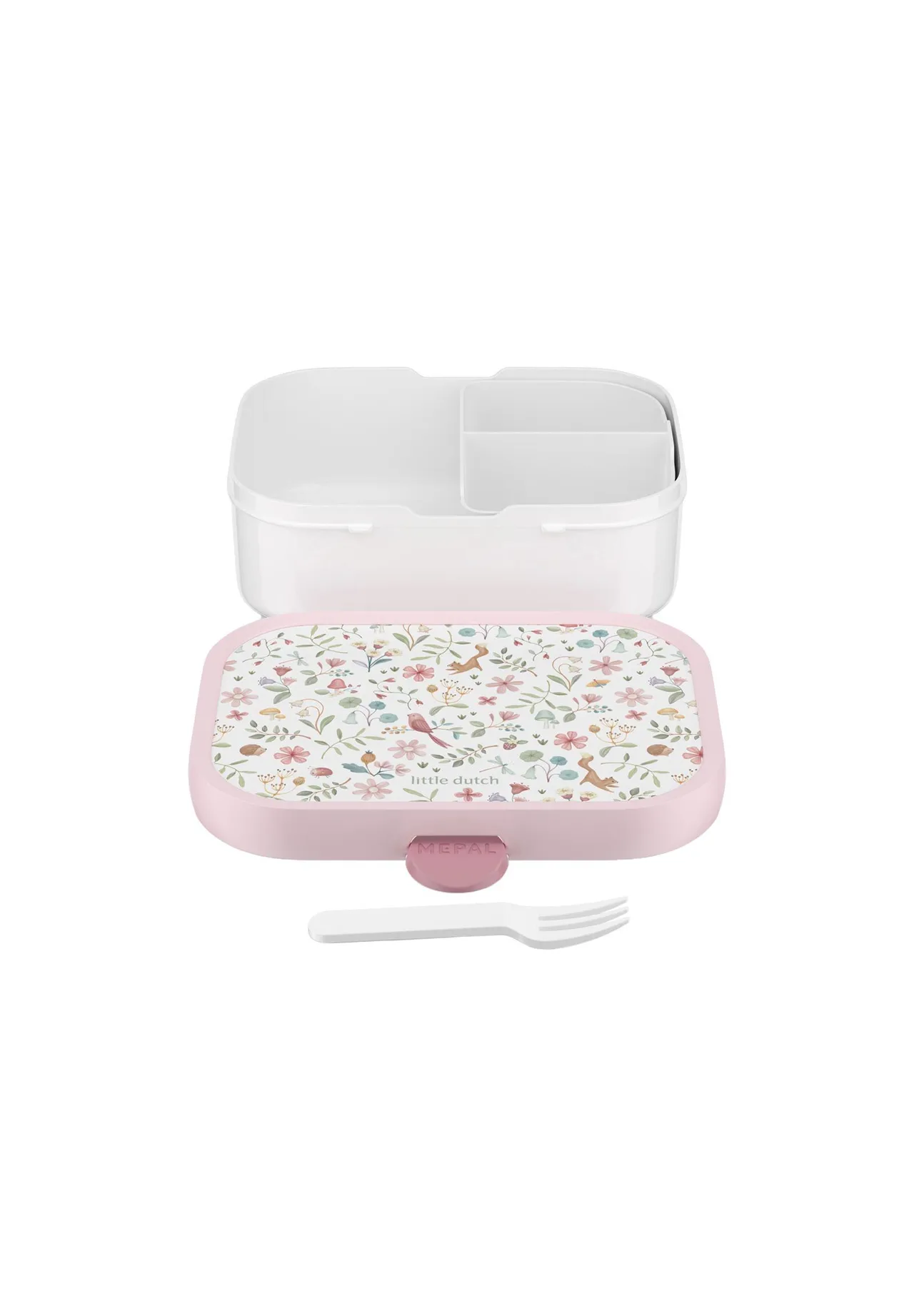 MEPAL Brotdose Campus (2025) 750 ml, weiß|rosa, 17,8X13,2CM
