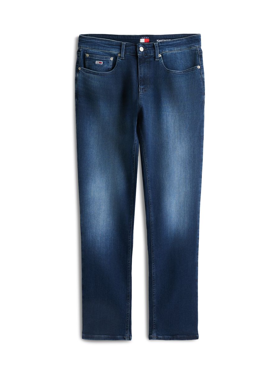 Herren Casual Straight-Fit Jeans
