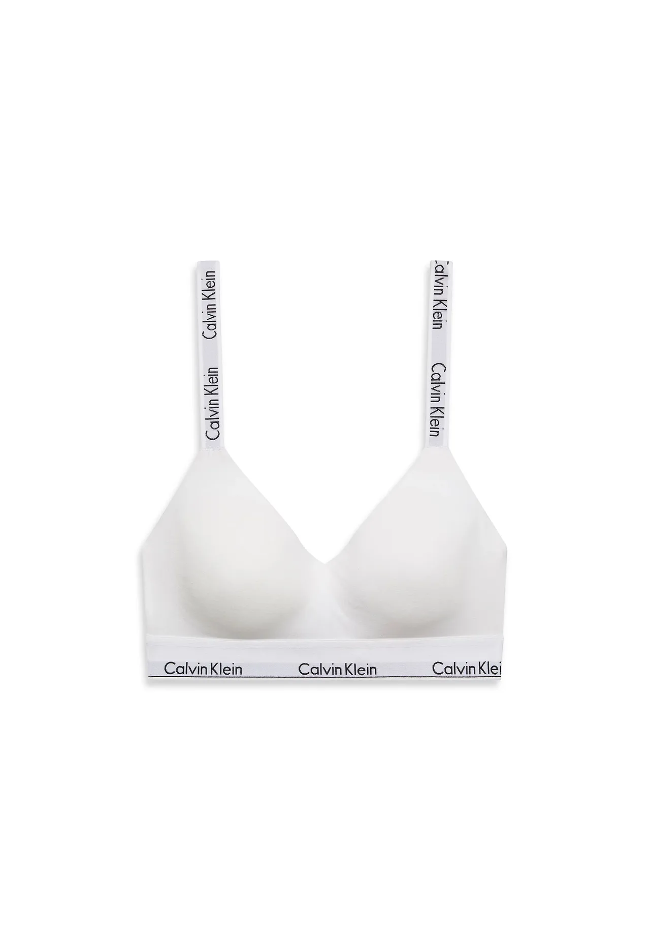 Icon Bralette aus Baumwolle mit Logobändern