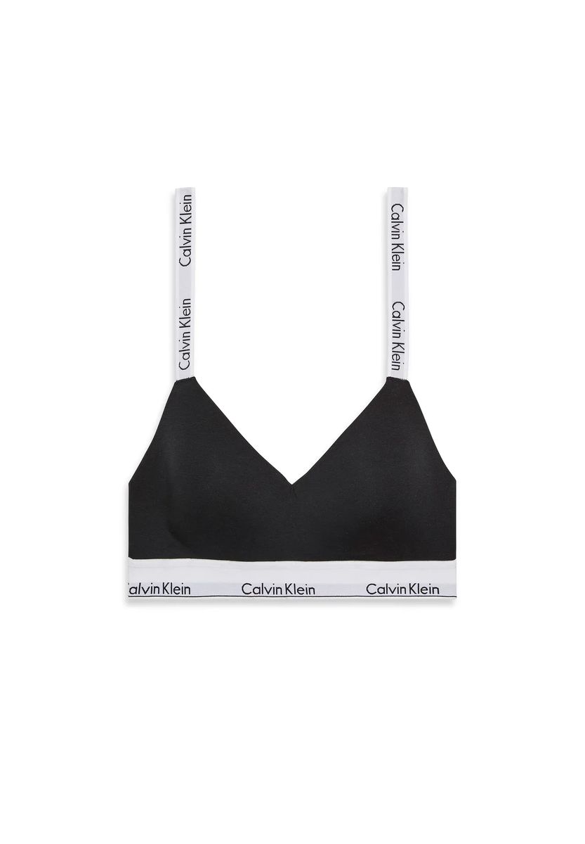 Icon Bralette mit Logo und breiten Trägern