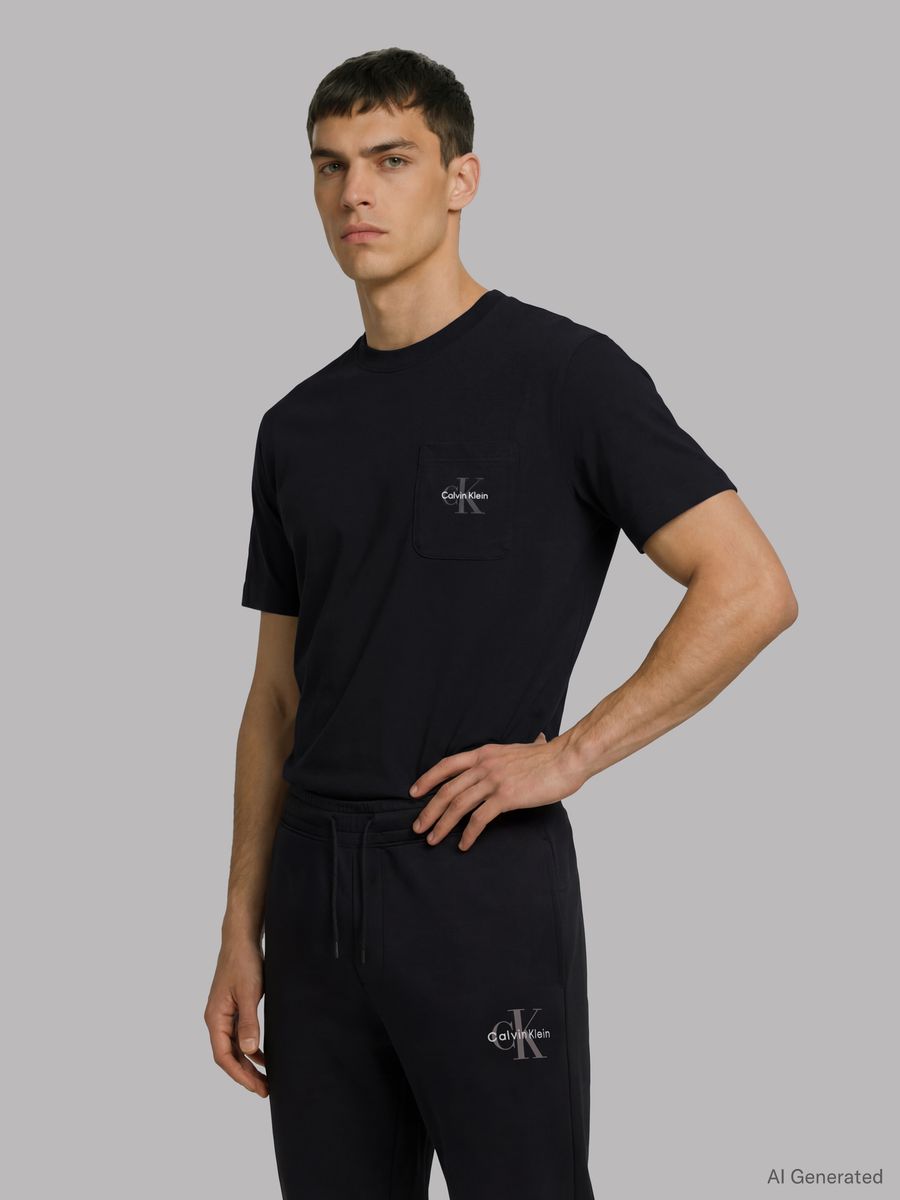 Herren Loungehose mit Logo